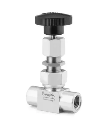 

SS-31RF4 Stainless Steel Medium Flow 5000ps344bar Metering Valve 1/4in. Internal Thread