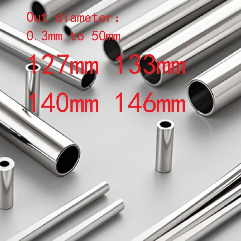 

Прецизионная трубка из нержавеющей стали 304, металлические трубы из нержавеющей стали, большой диаметр 0,3-50 127 133 140 146 мм Длина 100 мм 250 мм 500 мм