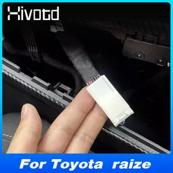 For Toyota Raize 2020-2023 Car Control Start Stop Switch Button Automatic Engine System Off Device Eliminator Plug Cancel Parts