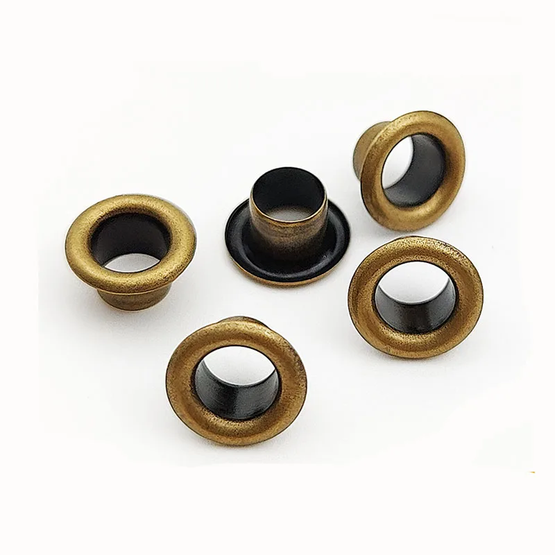 

4mm 5mm Eyelet Grommet With Washer Round Metal Rings For DIY Leathercraft Repair Shoes Bag Clothing Belt Hat Accessories