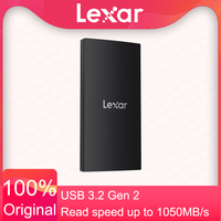 Lexar SL300 SSD 1TB 2TB External Solid State Disk USB3.2 Gen2 High Read Speed 1050MB/s Portable Hard Drive For Desktop Laptop PC