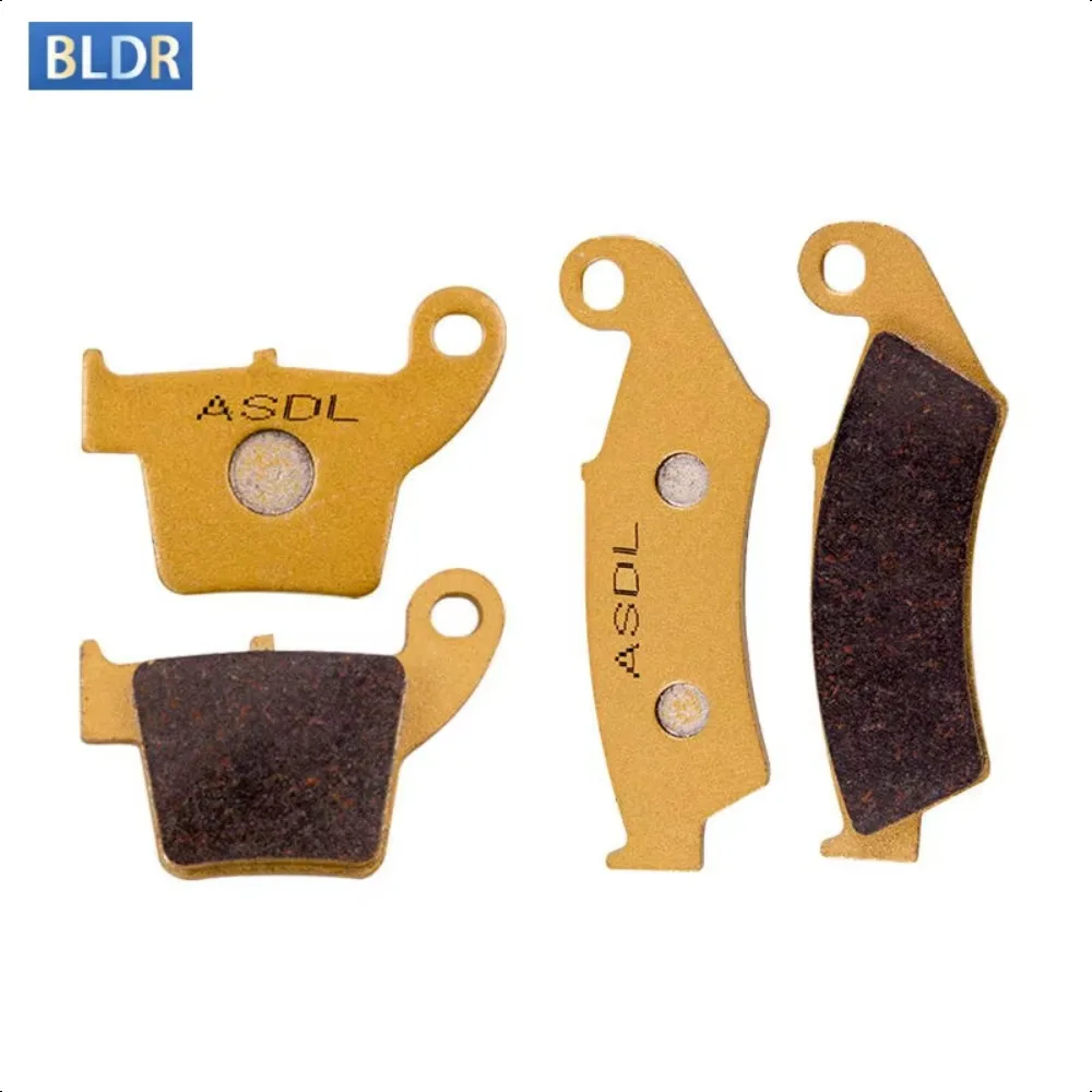 Front Rear Brake Pads For HONDA CRF250R CRF250X 2004-13 CR125R CR250R CR125 CR250 R 02-07 CRF450R 02-13 CRF450X 05-13