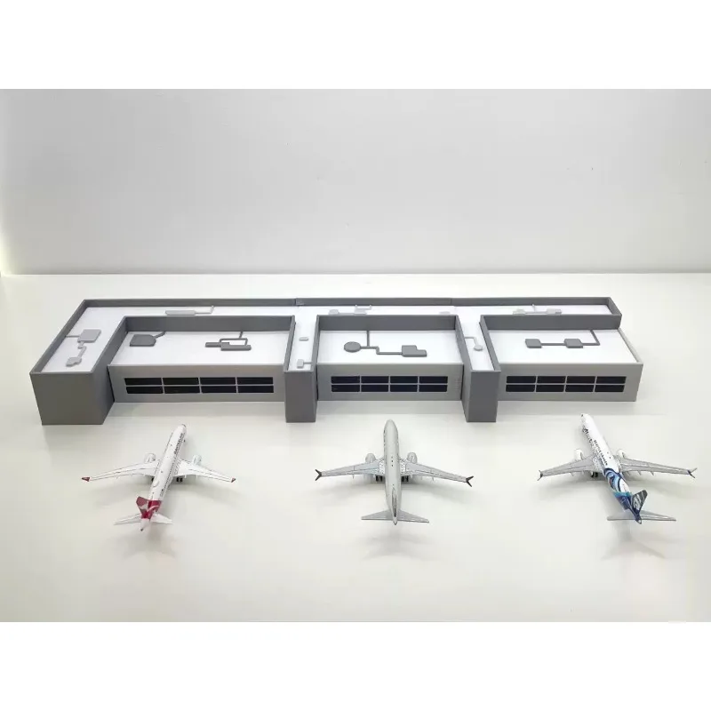 Airport Terminal Model, Civil Aviation Airport Model, Assembly Model, 3D Printing Decoration, Desktop Decoration Model