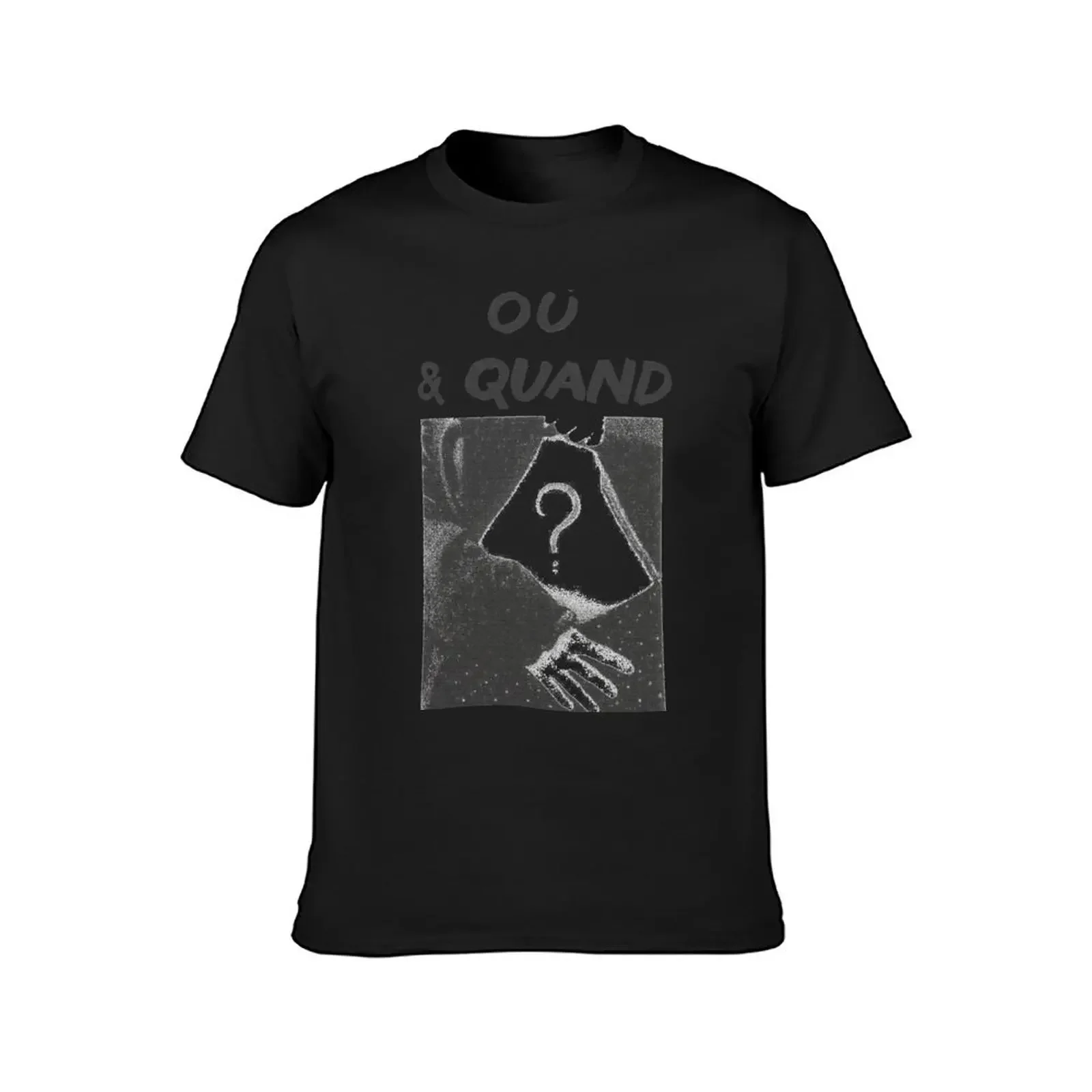 Ou & Quand? T-Shirt graphics Luxury man summer tops anime t shirts Men's clothing