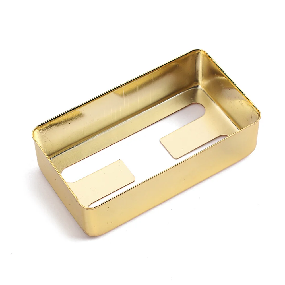 

2Pcs Metal Humbucker Cover Pickup Replacement for Guitar DIY Parts Musical Instrument Accessory Golden
