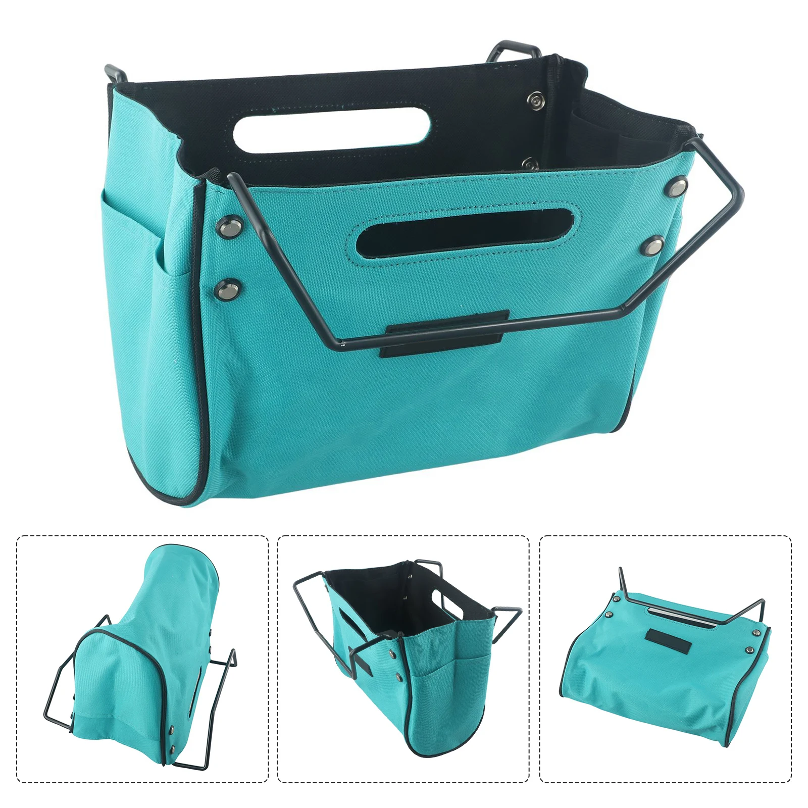 New Practical Tool Bag Ladder With Elastic Band Electricians Ladder Tool Bag Maintenance Tool Oxford Cloth New