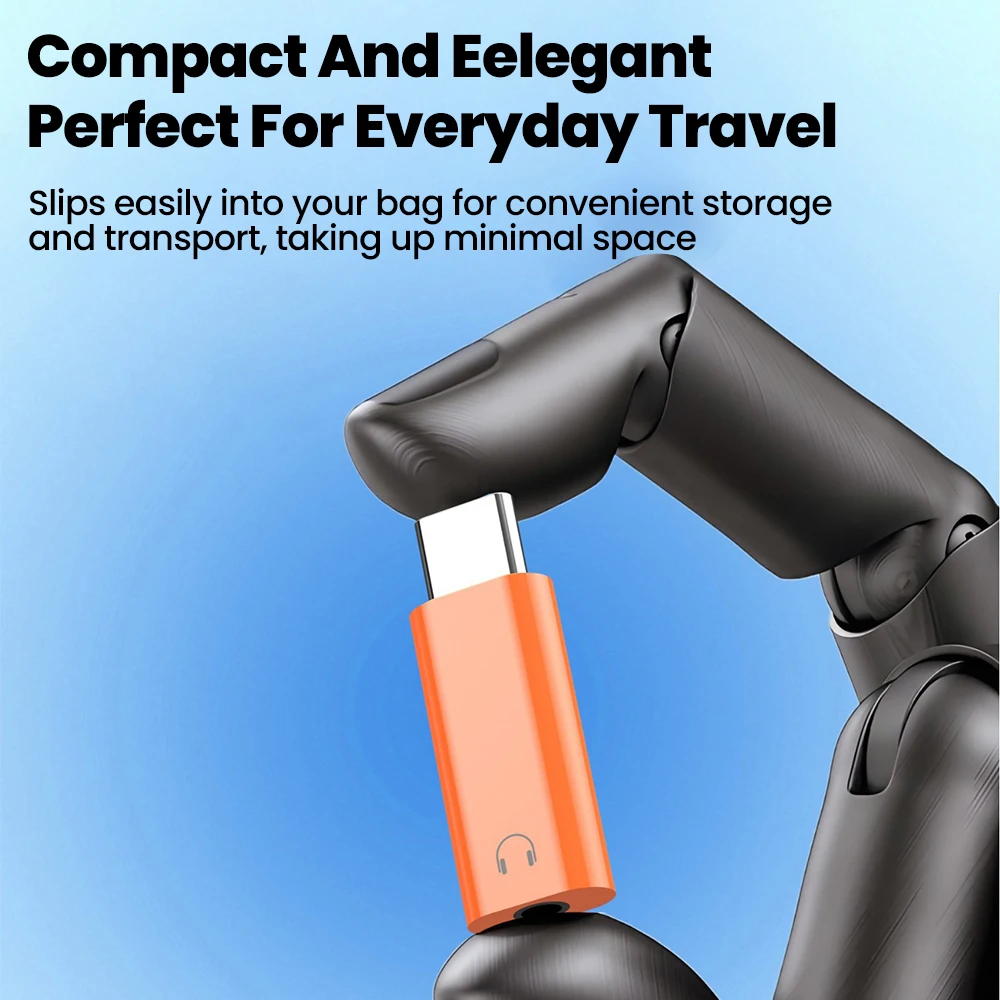 Type C to 3.5mm Audio Adapter/Adapter Cable in-Line Control Headphone Audio Cable DAC Digital Converter for iphone 15 16 17