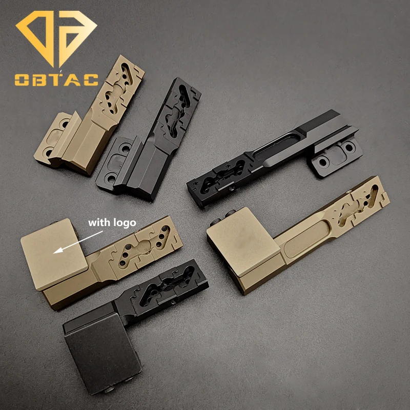 Soporte de luz de explorador compensado de Metal táctico Airsoft para armas M300 M600 PLHV2, linterna apta para riel MLOK de 20mm, accesorio de Base de caza