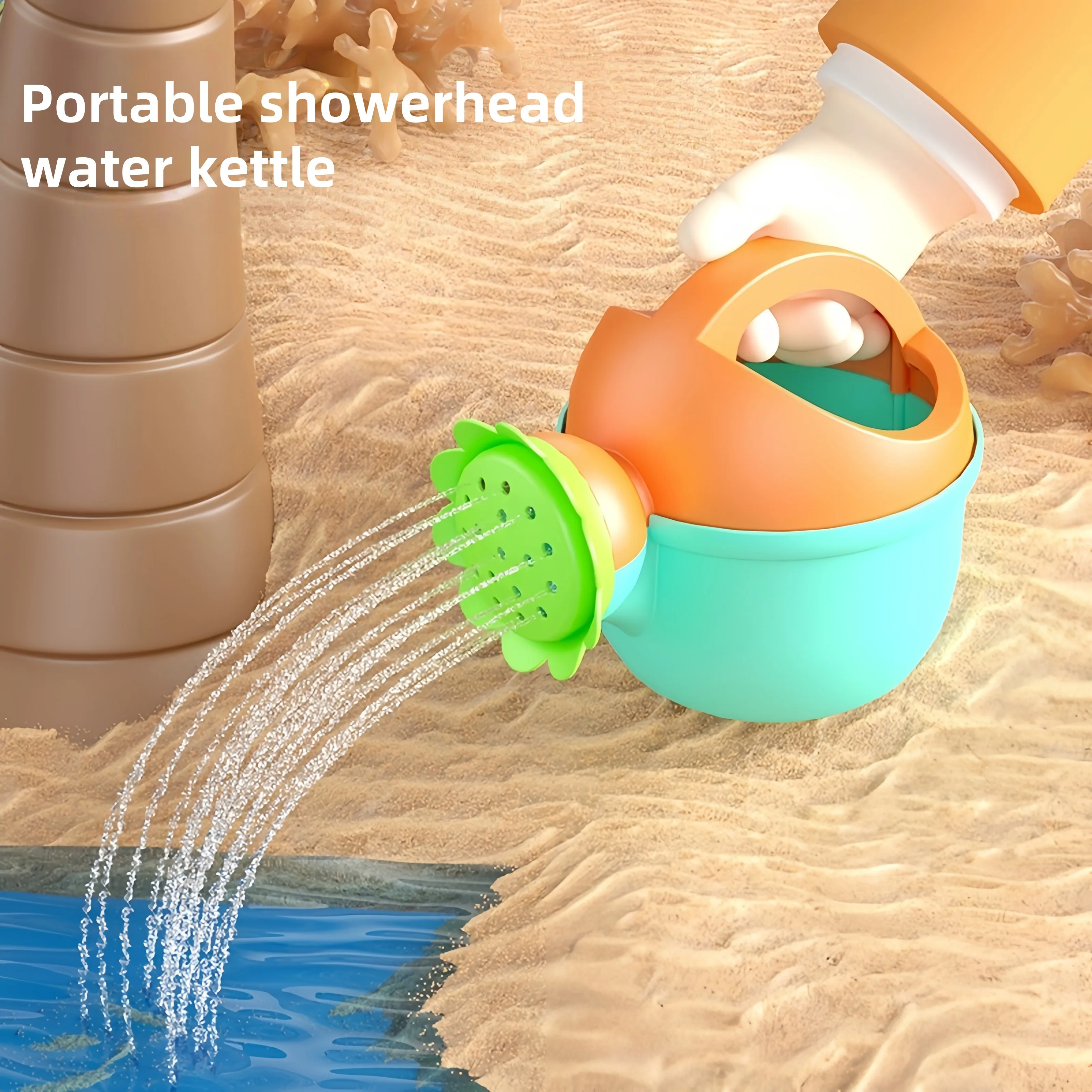 مجموعة ألعاب الشاطئ للأطفال للأولاد والبنات للعب بالرمل والثلج والماء والبستنة الخارجية وحفر التربة وحفر أبناء الشاطئ #5