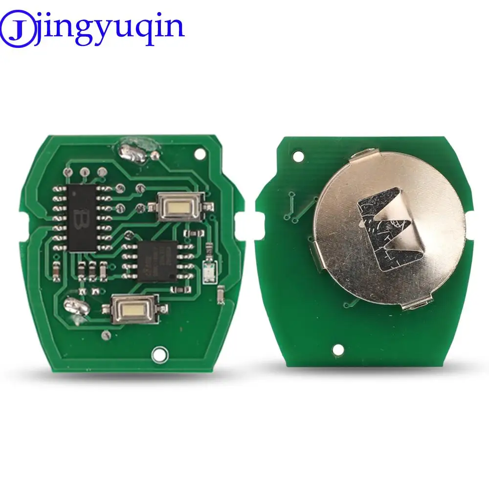 jingyuqin 2 Buttons Remote Key Case Shell For Land Rover Discovery 1999-2004 75 Z3 Z4 X3 X5 e46 e39 e36 e34 433Mhz pcf7931Chip