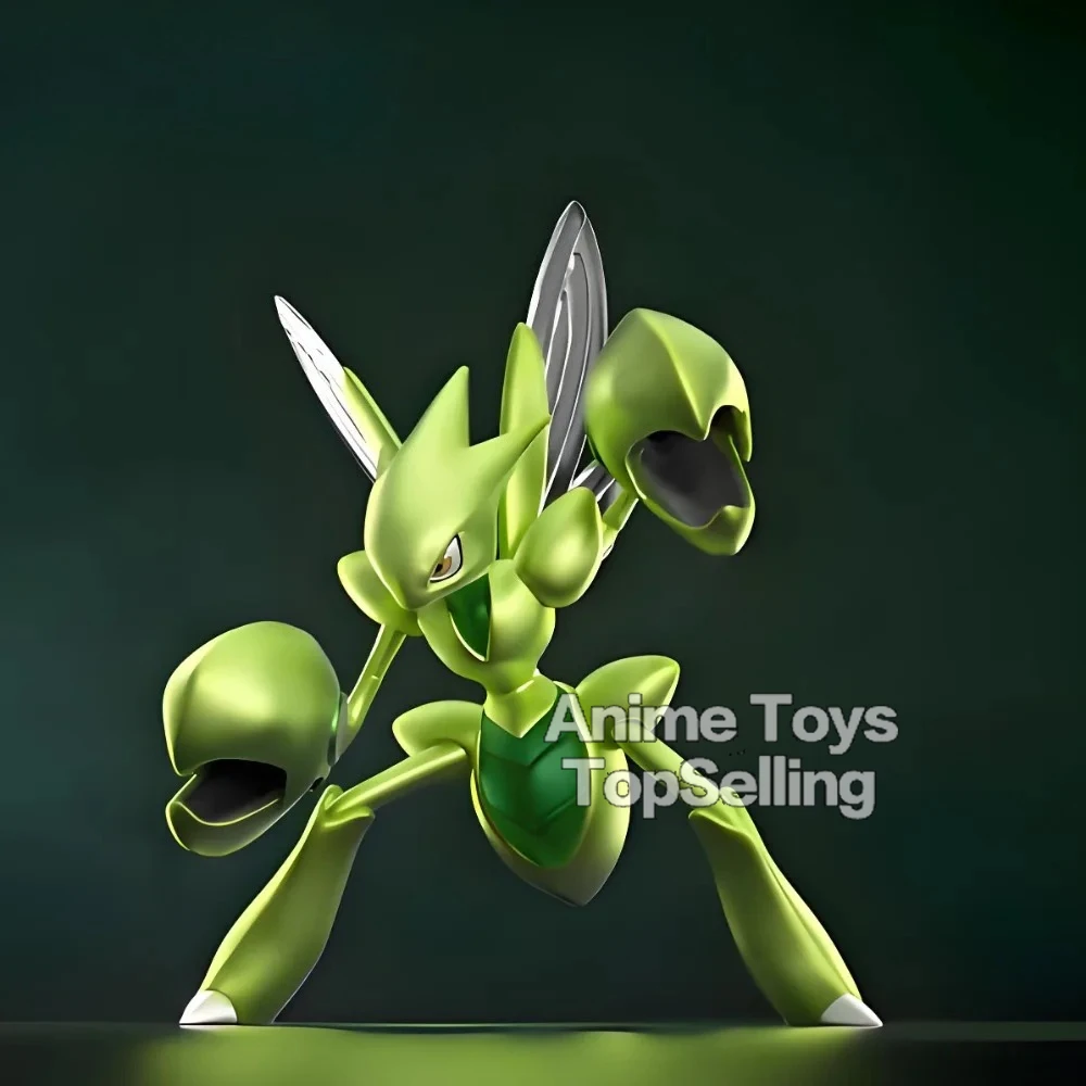 Anime Pokemon Figure Scizor Action Figures Collezione in PVC Modello Giocattoli per bambini Regali 9 cm/3,54 pollici