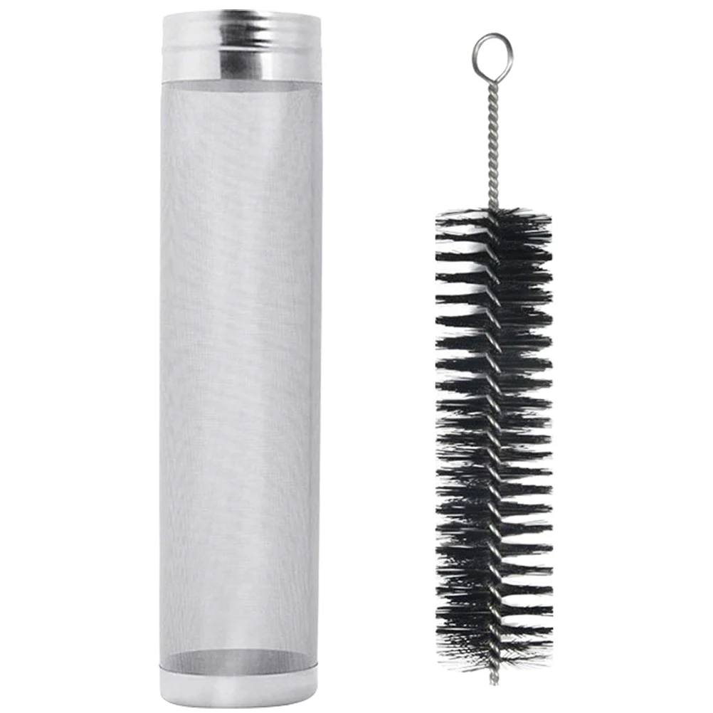 

Beer Filter Cartridge 7x29cm Stainless Steel Hop Strainer Grain Brewing Tool Wine Making Infuser Spider Funnel
