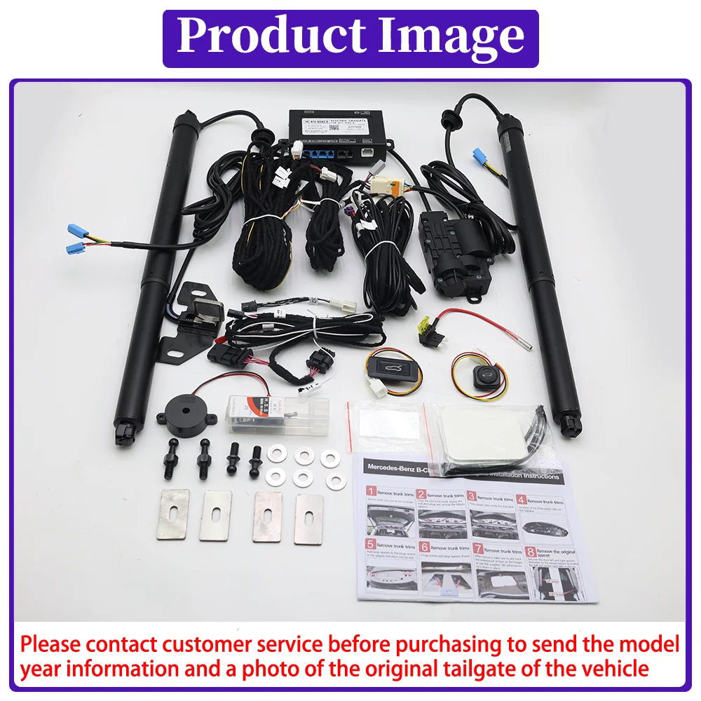 for Mercedes Benz C Class W205 Sedan C205 Coupe 2015-2023 Car Automatic Power Liftgate Kit Smart Auto Electric Tailgate System