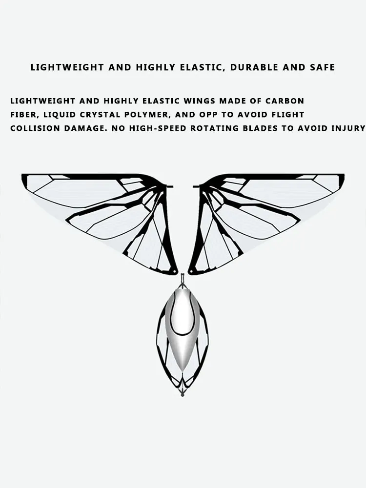 MetaFly Standard Kit By BionicBird High-Tech Electronic Biomimetic And Radio-Controlled Insect Drone For Indoor And Outdoor Use