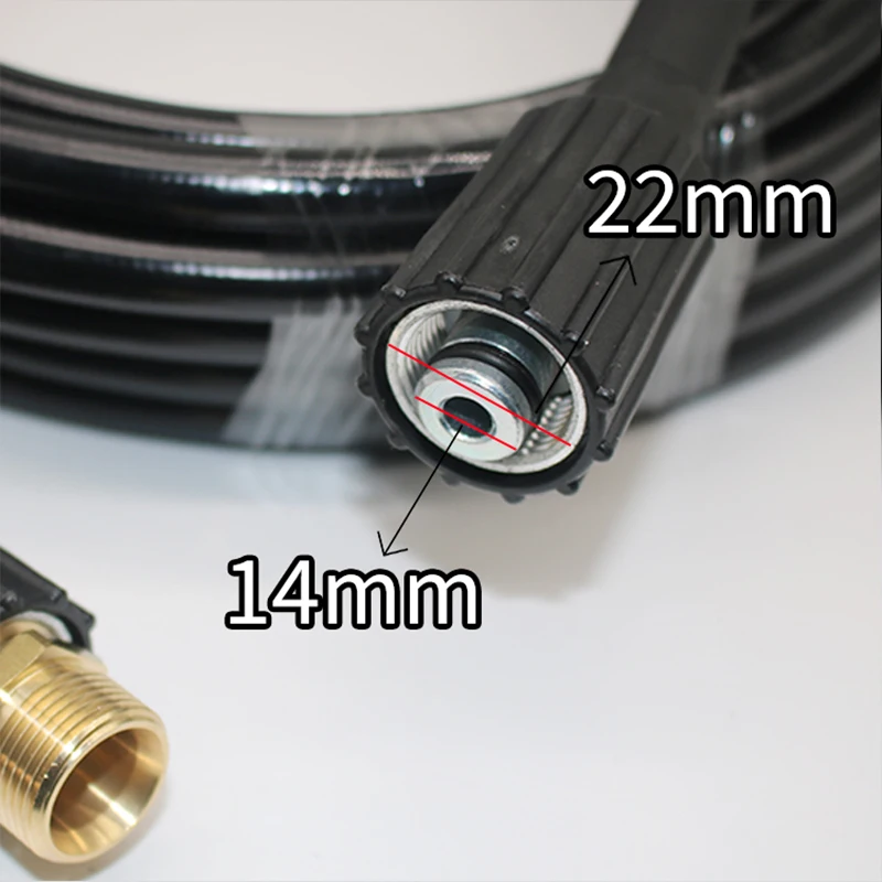 6-15 meters High Pressure Washer Hose Pipe Cord Car Washer Water Cleaning Extension Hose Water Hose for Karcher Pressure Cleaner