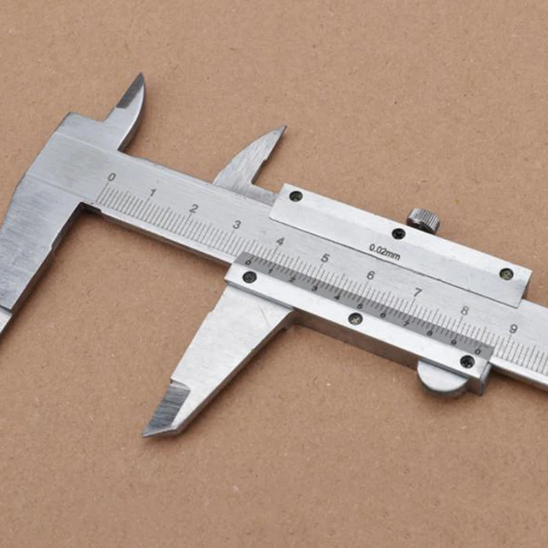 DIY Tool Woodworking Metalworking Plumbing Model Making 150mm 0.02 Vernier Caliper Aperture Depth Diameter Measure Tool