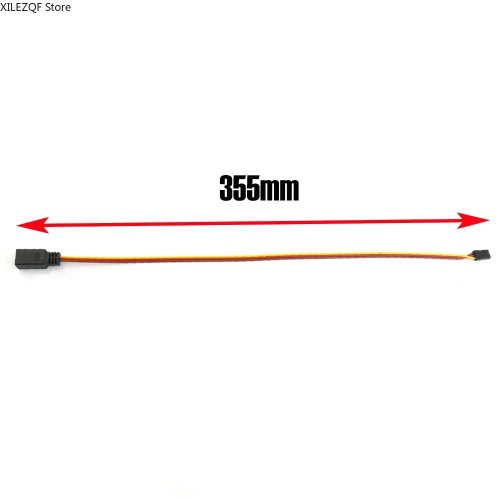 RC car Y line Length 350mm Remote Control Cable Servo Fan Extender Wire for Futaba JR RC Car HSP Traxxas TRX4 Axial SCX10 TAMIYA