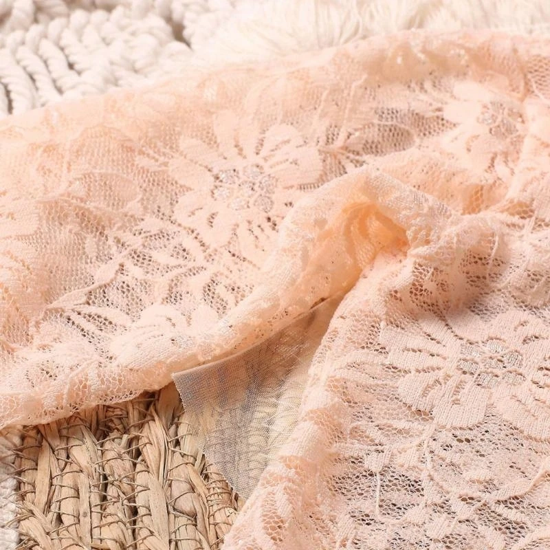 J15U مجموعة عصابة رأس من الدانتيل الناعم للتصوير الفوتوغرافي لحديثي الولادة لصور الأطفال الجذابة #2