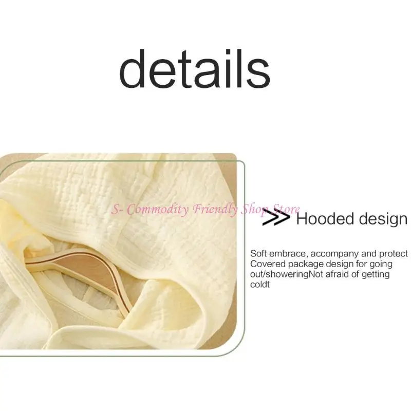 85AE Baby Cloak 2 Sizes Summer Breathable Hooded Coat Sun Protections Baby Cloak