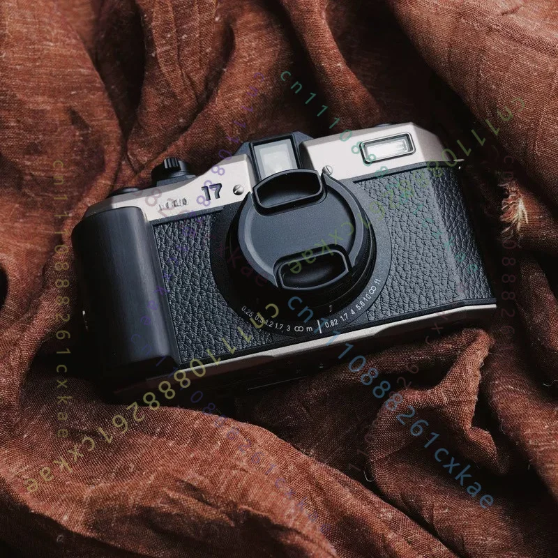 Retro Wood Hand Grip Battery Cover Base Set Camera Accessory For Pentax 17 Compact Camera