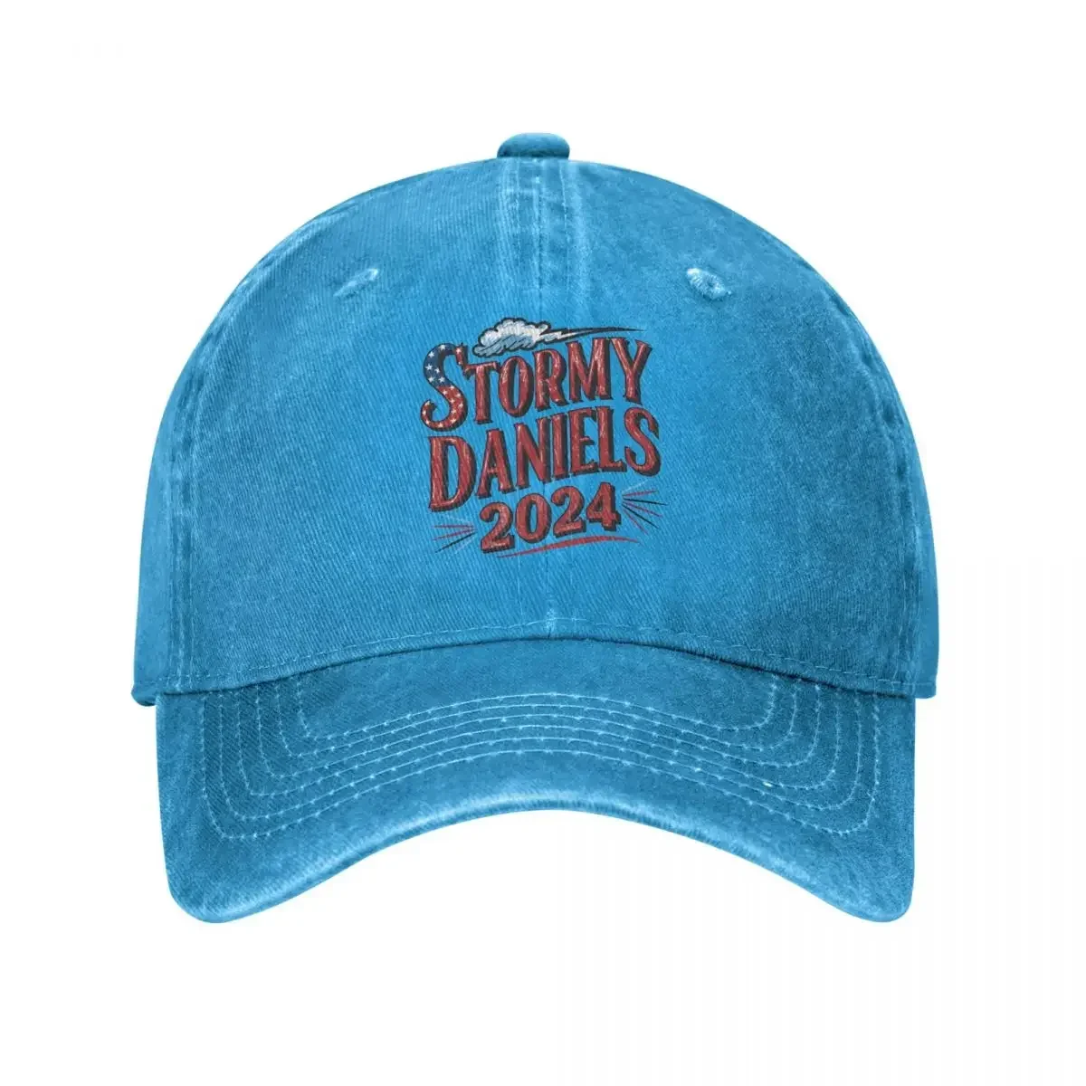 Stormy Daniels Vs Trump 2024 Baseball Cap Fashion Distressed  Snapback Hat Unisex Outdoor Workouts Gift Hats Cap