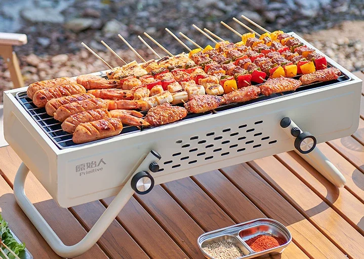 Outdoor Grill Smokeless Portable Folding Oven