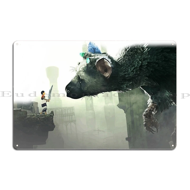 The Last Guardian Vinyl Art Metal Sign Printing Cinema Painting Designing Wall Mural Tin Sign Poster
