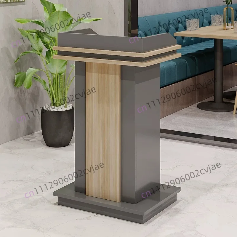 shopping mall guidance desk, shopping guide desk, classroom, teacher meeting podium, wedding reception desk, with copper bars