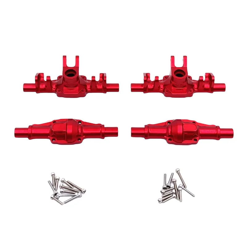 

Металлический обновленный пульт дистанционного управления автомобиля, корпуса передней и задней оси, подходит для FMS 124 FCX24M camel trophy D90 D110, Discovery of the fi