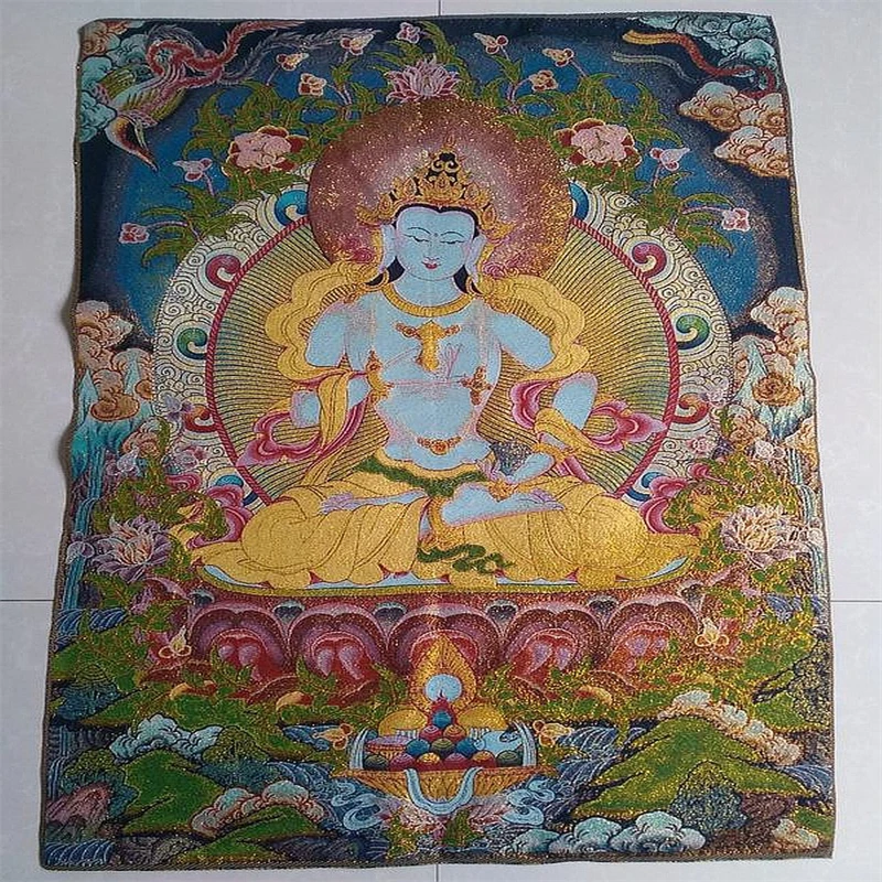 Tangka, Tibetan Buddha, Vajrayana Bodhisattva,  Home decoration, auspicious