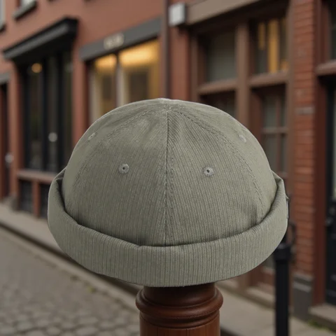 Hommes femmes dôme Melon Skullies bonnet mode Vintage sans bride propriétaire chapeau Streetwear Hip Hop Docker casquettes unisexe Skullcaps