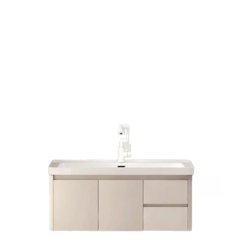 Bathroom Cabinet Combination Honeycomb Aluminum Toilet Washstand Hand Washbasin