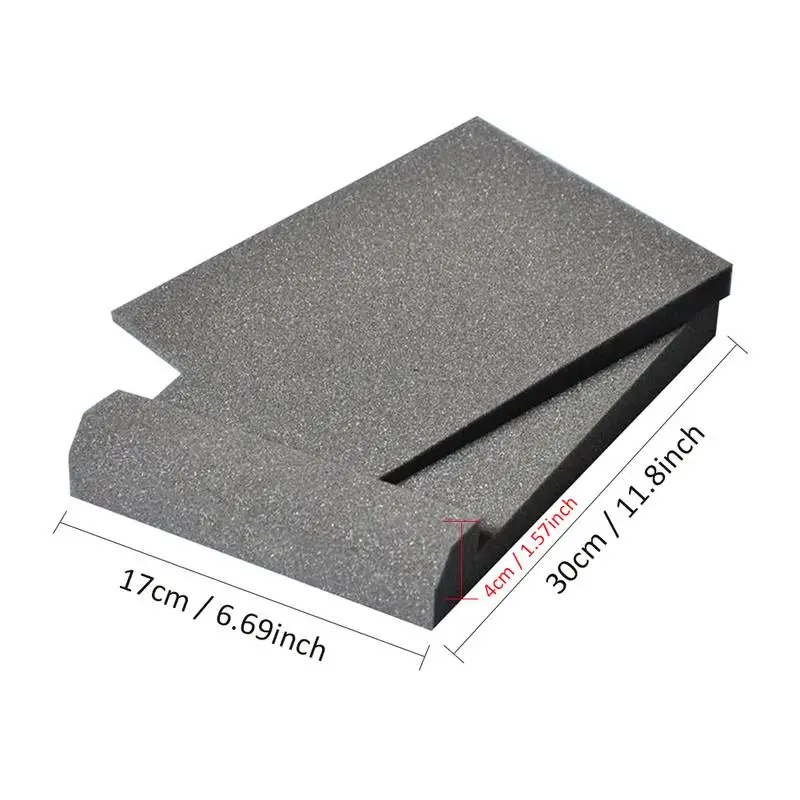 30x20x4.5cm Sponge Studio Monitor Speaker Acoustic Isolation Foam Soundproof Isolator Pads High Density Sound Proof Panels 2pcs