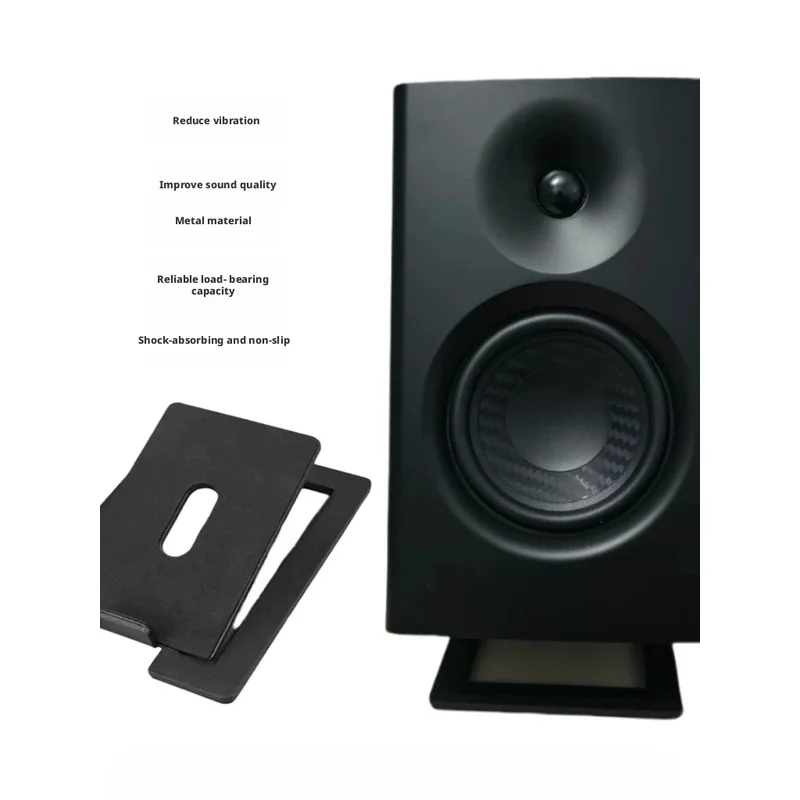 WYORESY for Edifier (MR4/R1080BT/S880/N300) All-Metal Desktop Base Shock Absorption Anti-Sway Hollow Vent Stable