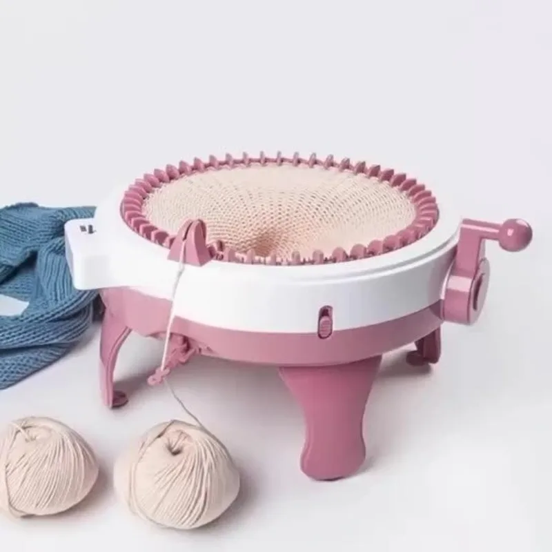 Popular 48-pin Star Cylinder Weaving Wool Machine DIY Creation Hand Knitting Machine Knitting Sweater Hat Scarf
