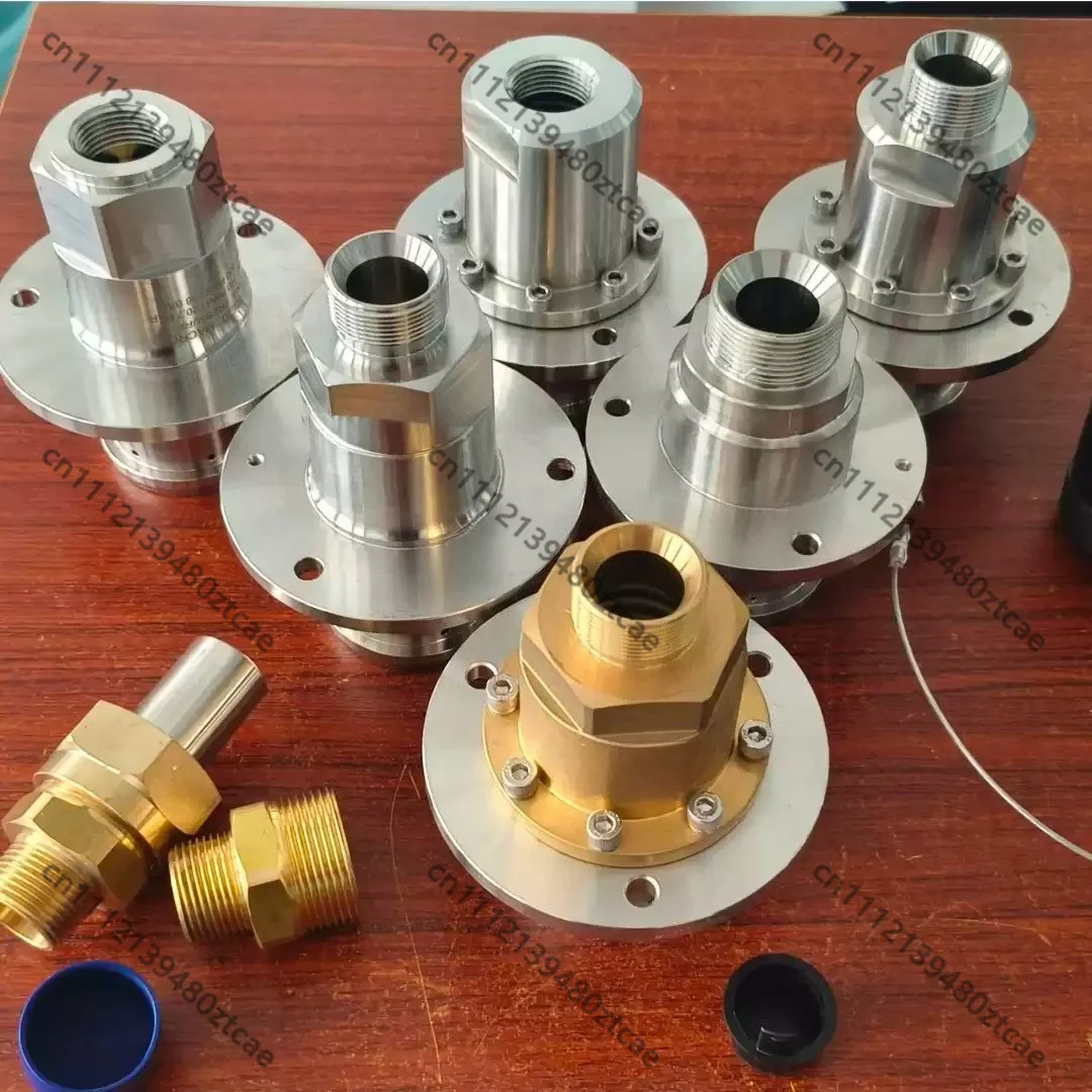 DJK-25B Cryogenic Filling Port Fuel Nozzle Base Liquid Inlet Valve Replacement Parts For LNG Natural Vehicle Cylinder