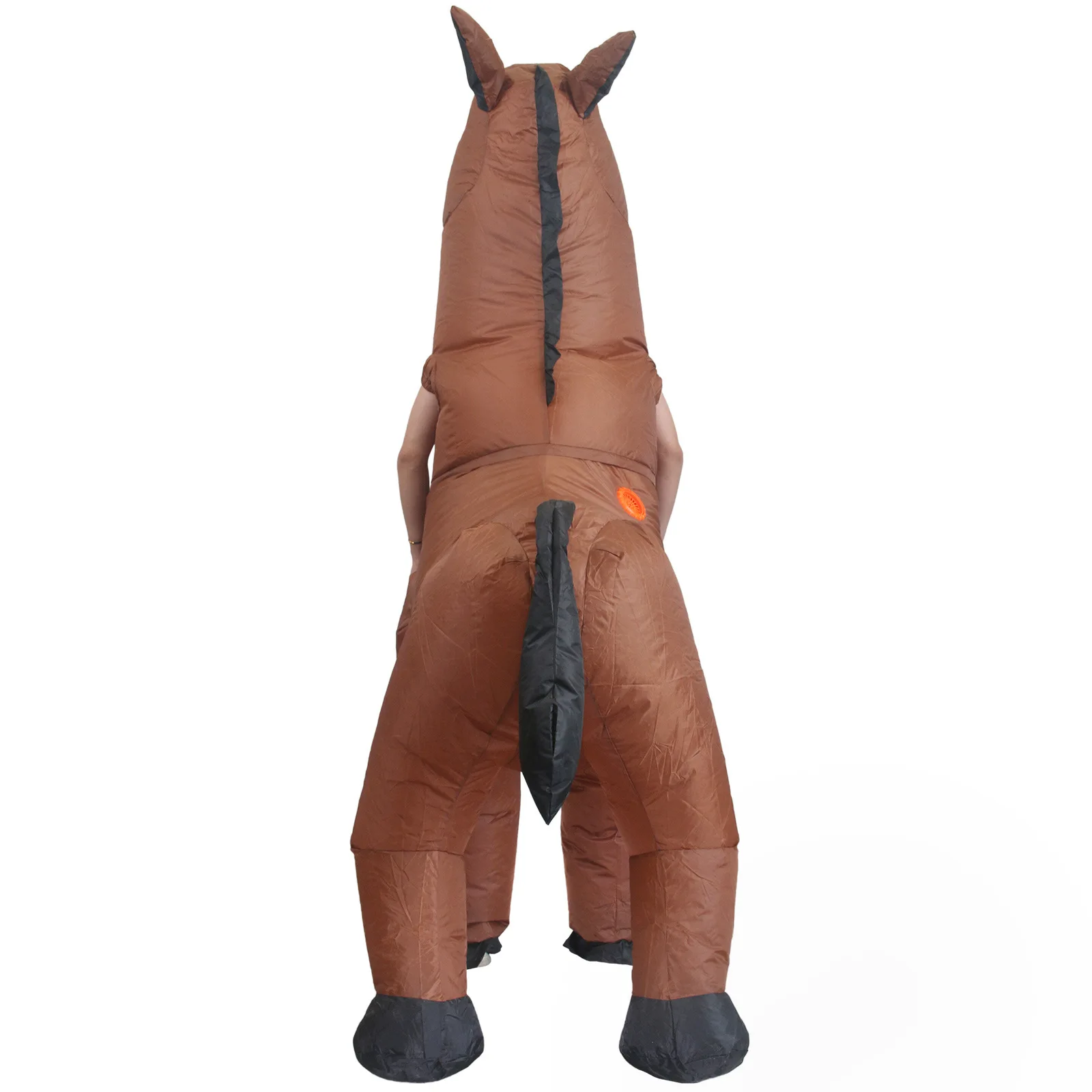 nadmuch duch Cosplay nadający się do noszenia nadmuchiwany kostium dinozaura dla dorosłych Halloween dla dorosłych chodzący koń zwierzęcy