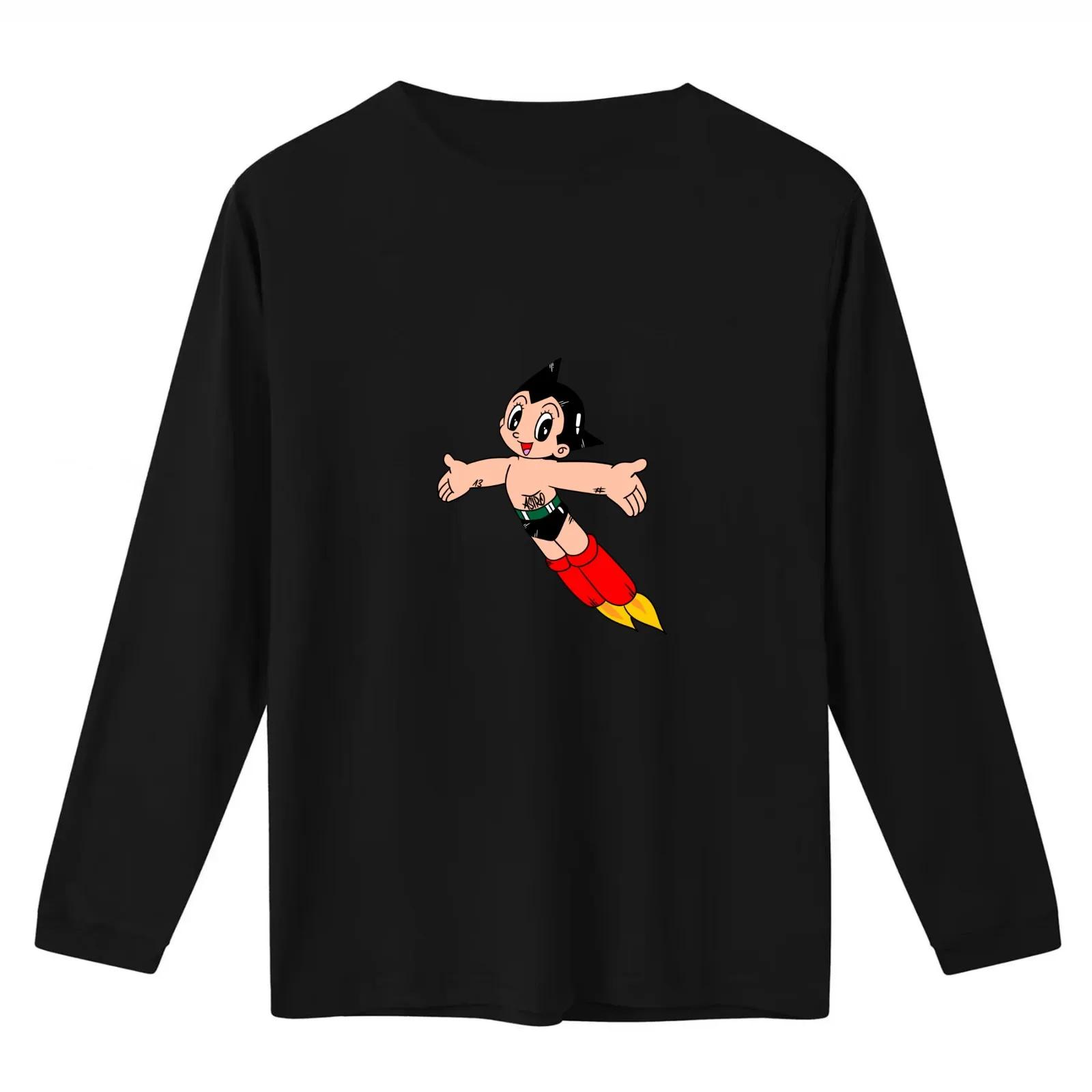 Astro boy cartoon kids T-Shirt Summer Casual Cotton Tee Oversized Streetwear Tops Vintage Graphic Print Unisex Men Women