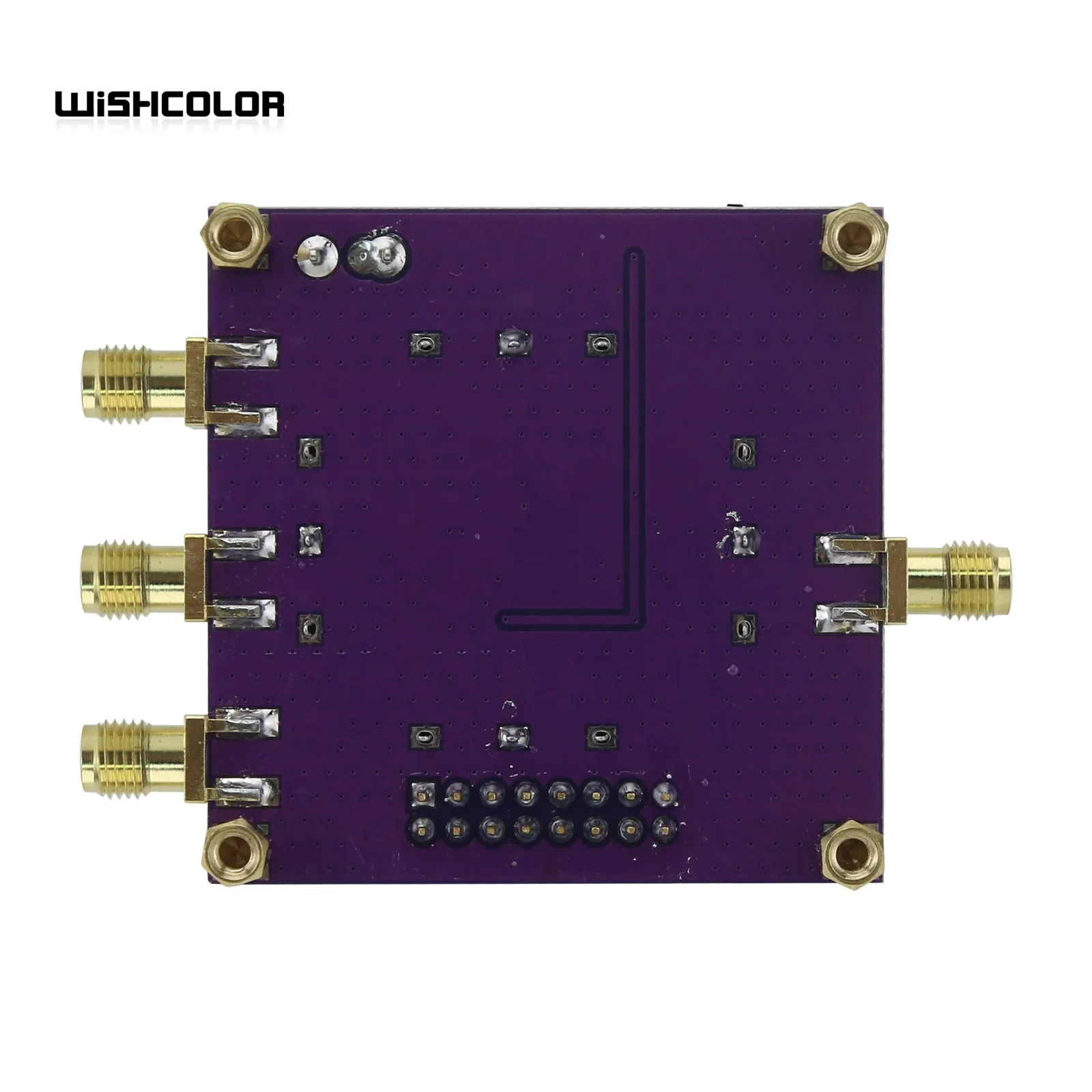 Wishcolor SI5351A-V2 Core Board Adjustable Clock Signal Generator Module 0.5PPM VCXO + STM32 Main Control Board with TFT LCD