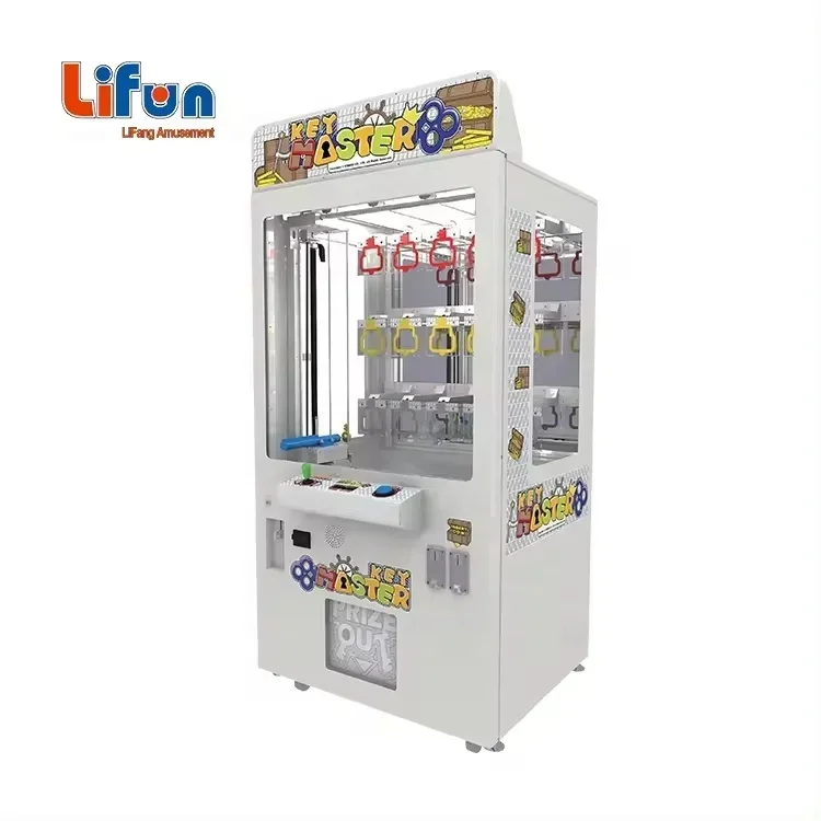 Lifang Coin Operated Key Master Arcade Game Machine 9 Or 15 Key Master Vending Machine