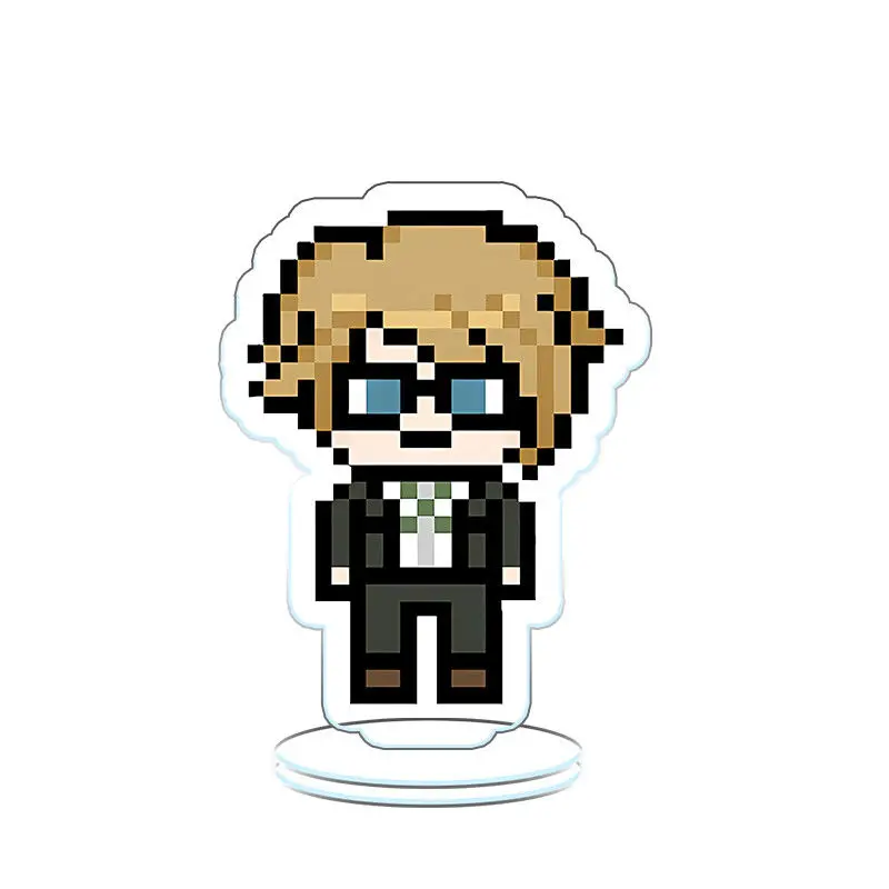 Danganronpa Cute pixel style Enoshima Junko Togami Byakuya Naegi Makoto yasuhiro taeko Acrylic Stand Desktop decoration Gift