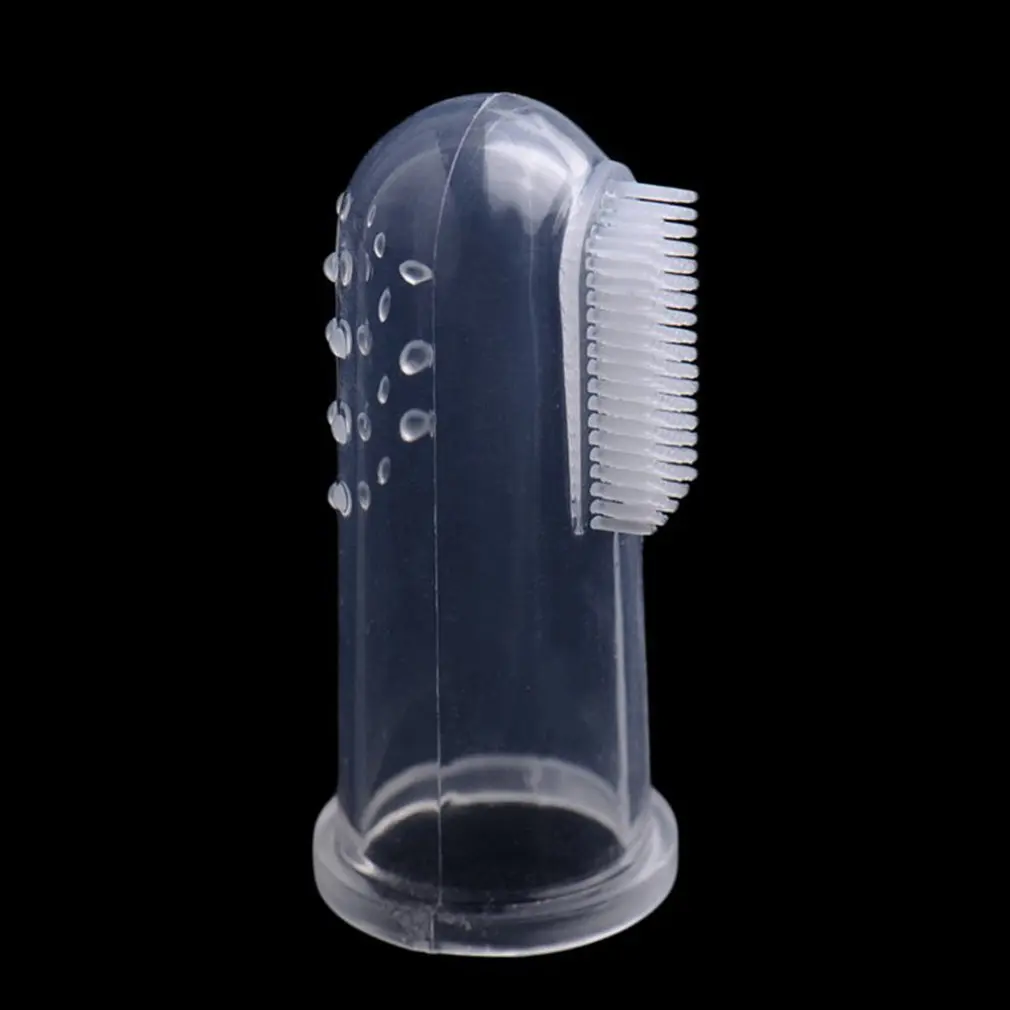 Super Soft Finger Pet Toothbrush, Teddy Dog Brush, Mau hálito e tártaro dentes Care Tool, Cão e gato limpeza Silicone, Pet Shop