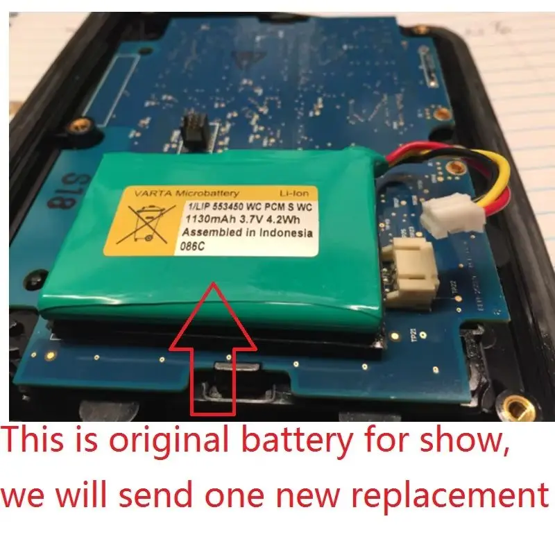 Battery for Varta 1/LIP 553450 Remote New Li-po Polymer Rechargeable Accumulator Pack Replacement 3.7V