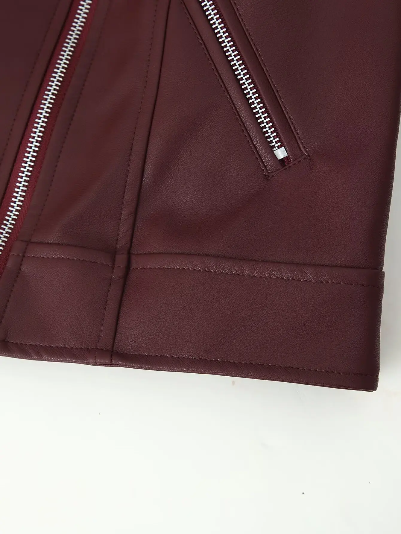 2025 Lässige Motorrad-Lederjacke mit Revers, elegant, modisch, neuer Stil, bequeme Bürokleidung, Freizeit, vielseitig, Vintage