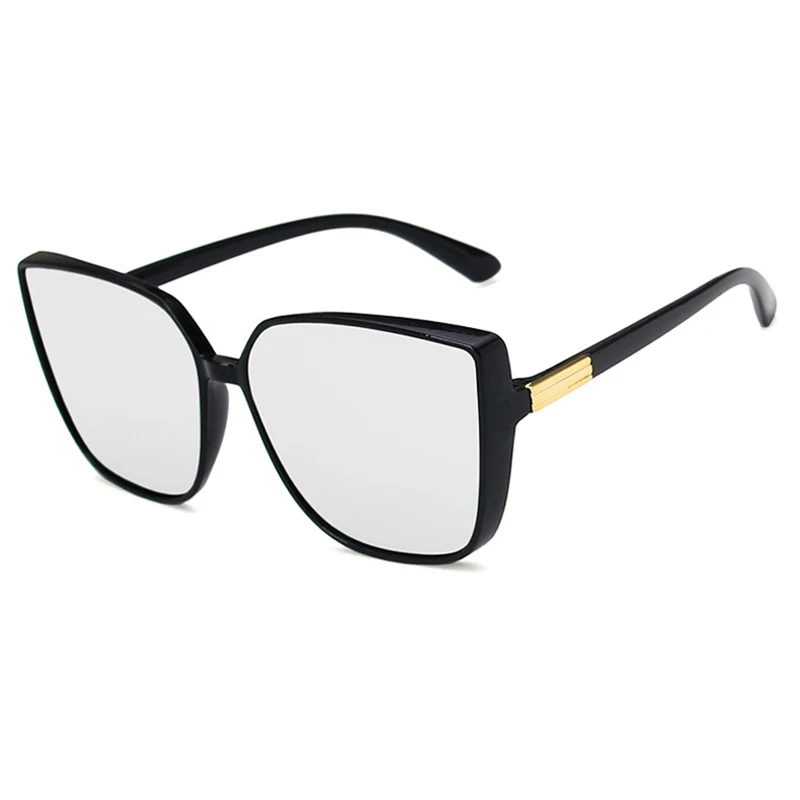 Mode Vrouwen Vierkante Grote Frame Zonnebril Vintage Klassiekers Mannen Trendy Stijl Bril Unisex Gradiënt Hiphop Uv400