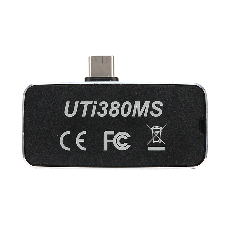 Utin380ms Wide Measurement Range Mobile Thermal Imager 20 to 550°C Mobile Phone Module Thermal Imaging for Laboratory Industrial