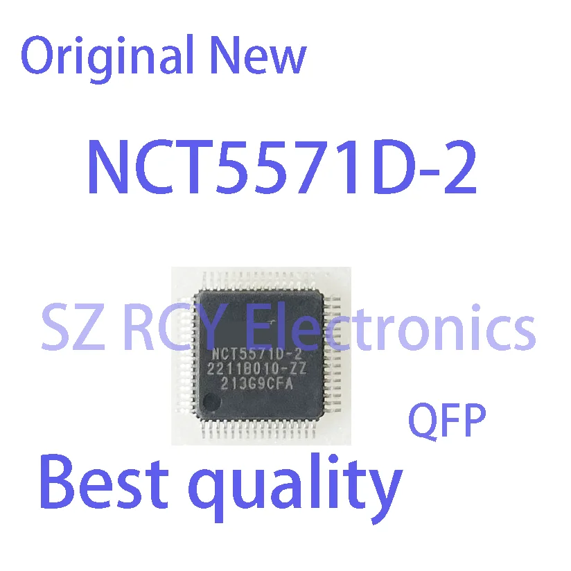 (1 PCS)New NCT5571D-2 NCT5571D QFP ic Chip electronic