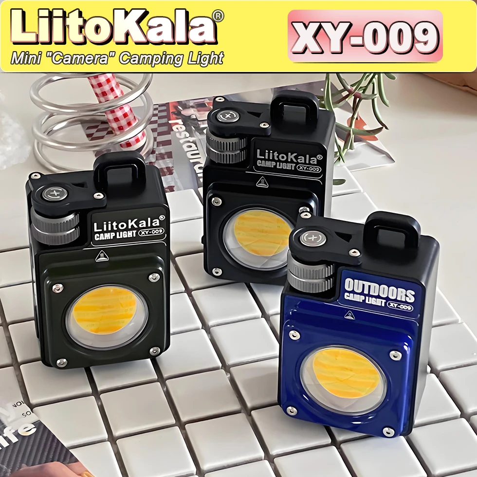 

Новый мини-светильник для кемпинга LilitoKala с большим прожектором 3500+LM для экстренного использования в альпинизме на открытом воздухе