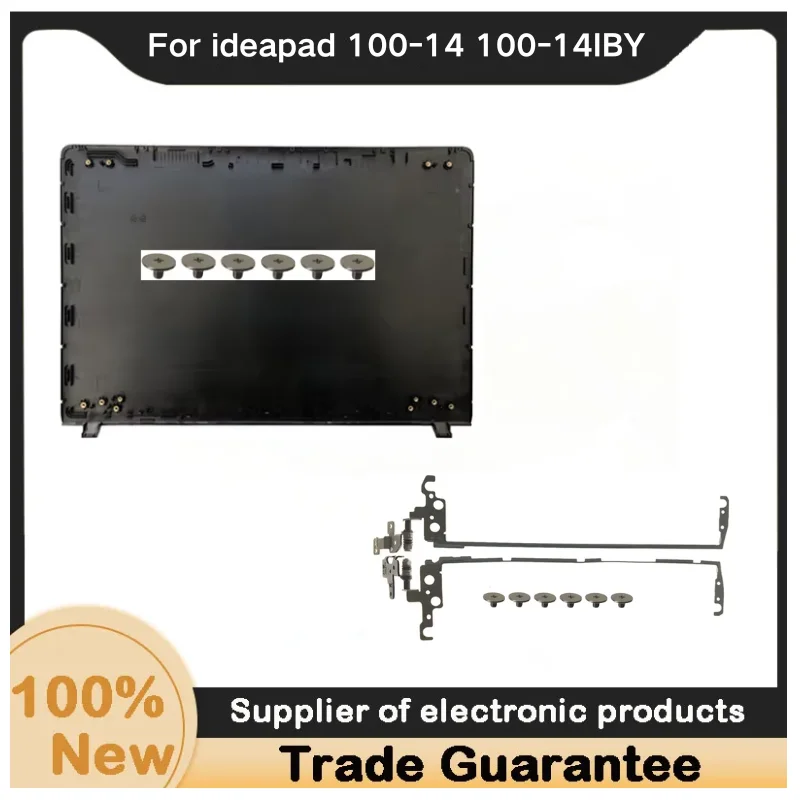 New For Kailxuling ideapad 100-14 100-14IBY Laptop LCD Back Cover / LCD Front Bezel Cover / LCD Hinges A B Shell