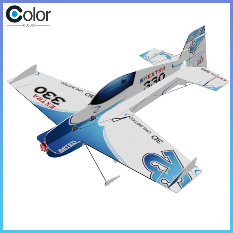 Extra330 lua legião depron placa elétrica de asa fixa modelo de aeronave de controle remoto f3p indoor e outdoor dublê